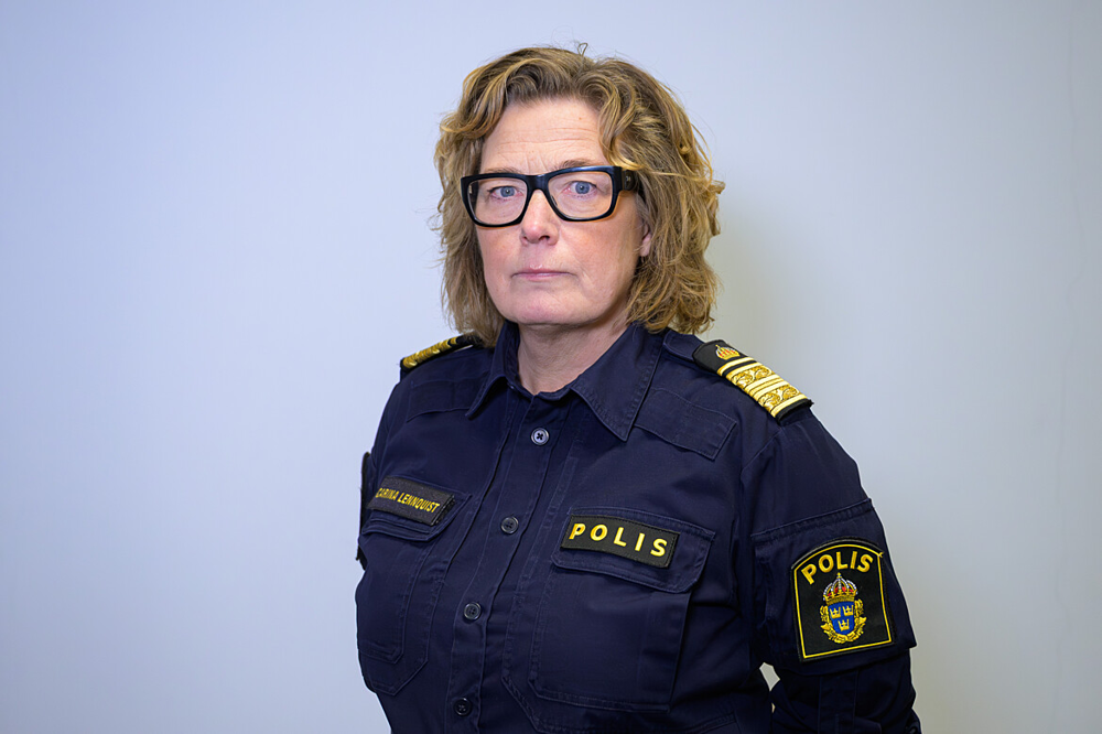 Porträttbild av Carina Lennquist.