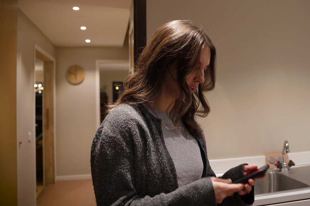 En orolig mamma ringer till polisen.