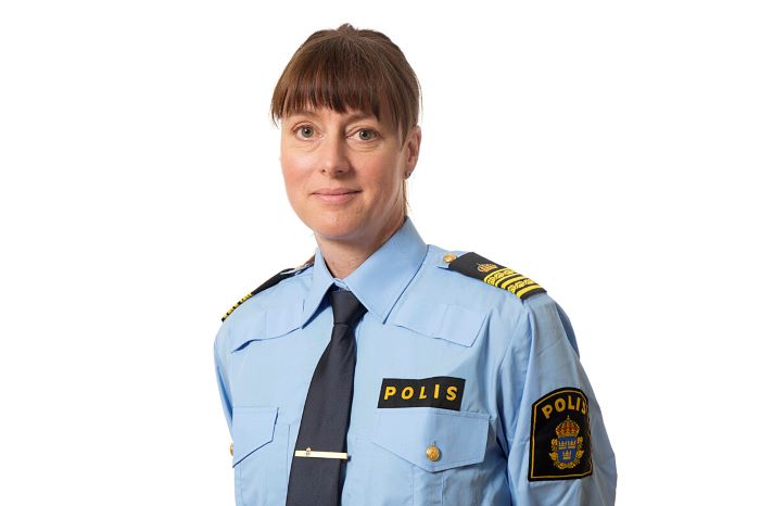 Catrine Kimerius Wikström chef polisområde Stockholm syd.