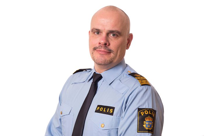 Mattias Andersson chef polisområde Stockholm City