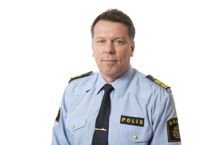 Paul Nilsson, chef polisområde Stockholm nord.