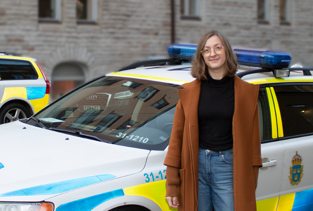 Lisette Drangert, AI-utvecklare på polisens it-avdelning