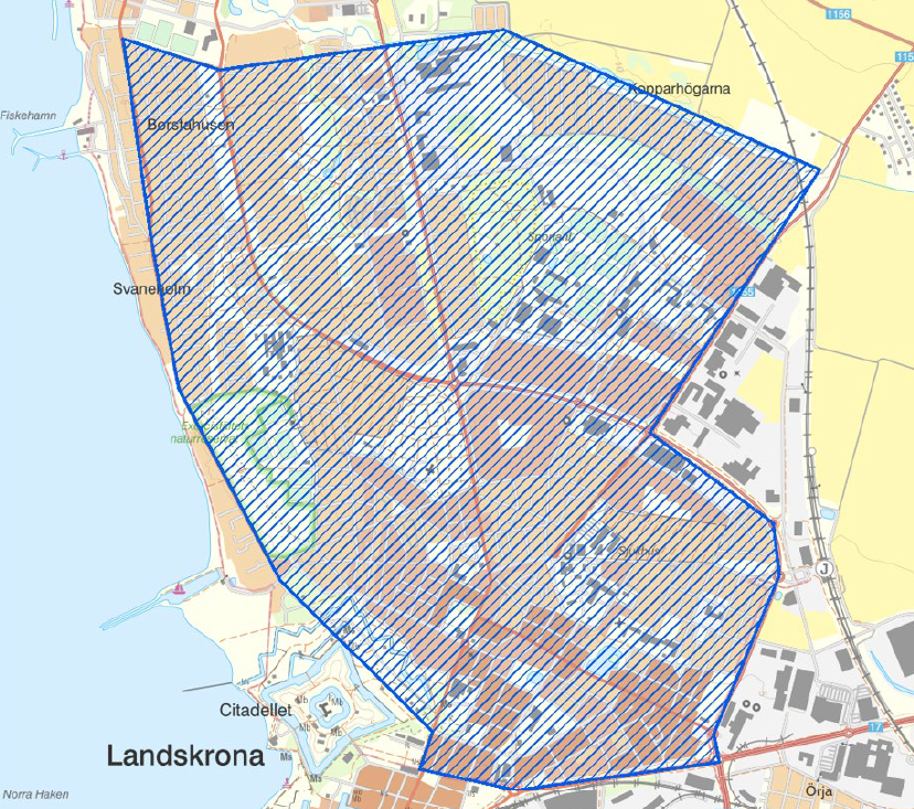 Bevakningsområde UAS-Landskrona stad