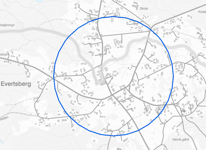 Kameraövervakning Evertsberg