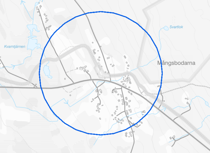 Kameraövervakning Mångsbodarna