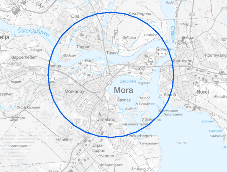 Kameraövervakning Mora