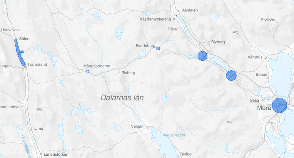 Kameraövervakning Vasaloppet