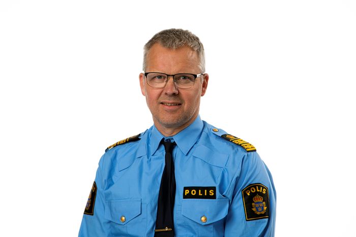 Anders Börjesson, chef för polisområde Halland
