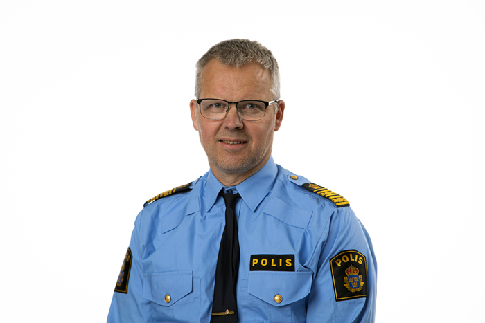 Anders Börjesson, chef för polisområde Halland