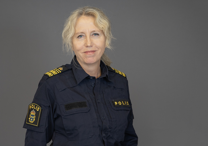 Gunilla Lindqvist, chef för utredningsenheten, polisregion Väst.