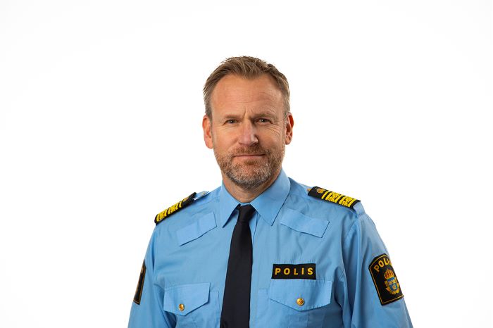Jörgen Thorén, chef för polisområde Fyrbodal, polisregion Väst.