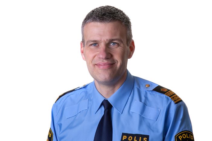 Peter Sörstedt, chef för polisområde Älvsborg, polisregion Väst.