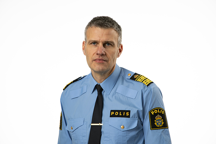 Peter Sörstedt, chef för polisområde Älvsborg, polisregion Väst.