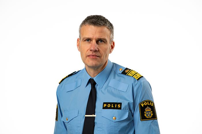 Peter Sörstedt, chef för polisområde Älvsborg, polisregion Väst.