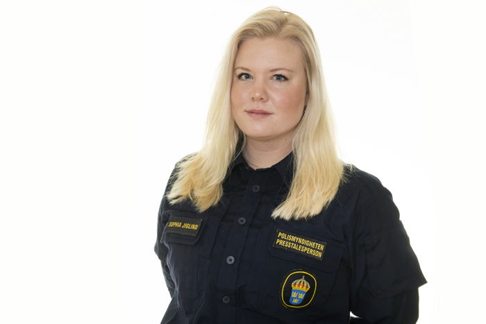 Presstalesperson Sophia Jiglind