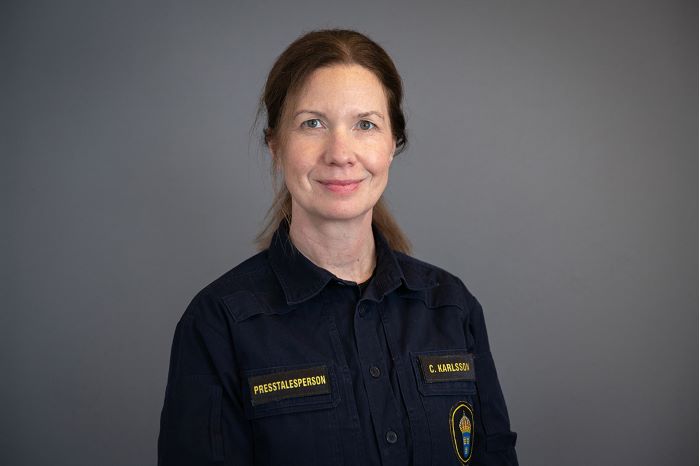 Caroline Karlsson, presstalesperson polisregion Väst.