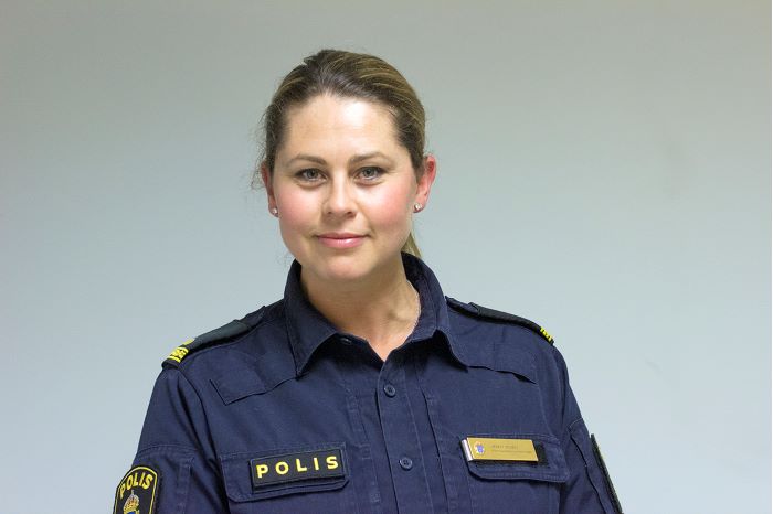 Jenny Widén, presstalesperson polisregion Väst.