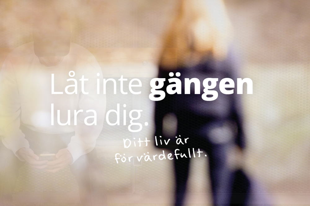 Text om polisens gängrekryteringskampanj.