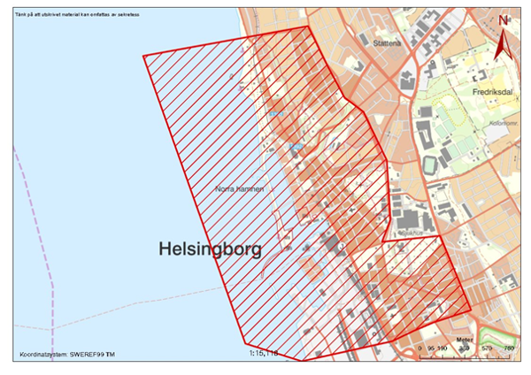 Kartbild Helsingborg