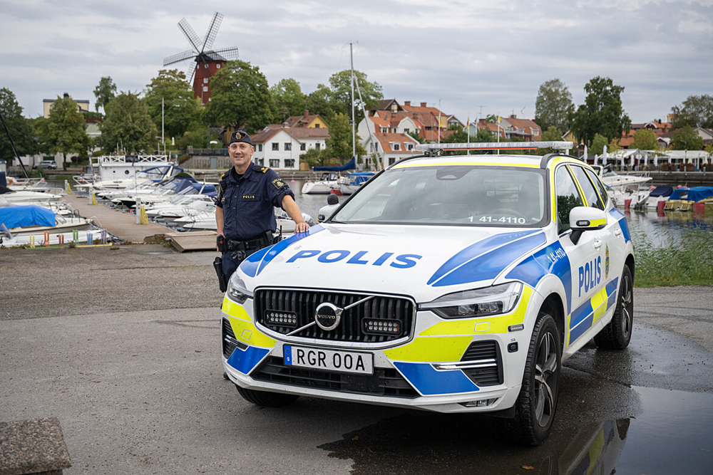 Polis i Strängnäs.
