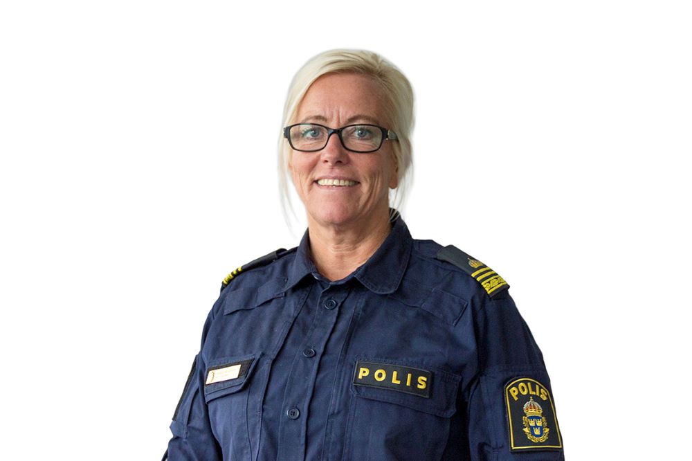 Camilla Helgesson, chef för utredningssektionen i polisområde Södermanland.