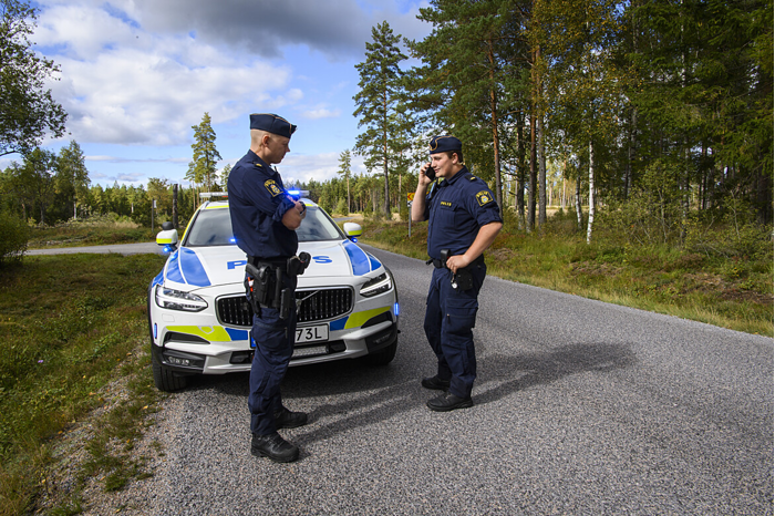 Polis i Värnamo.