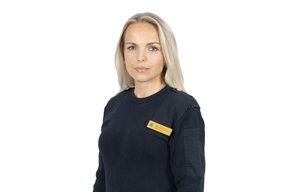 Evelina Olsson, presstalesperson