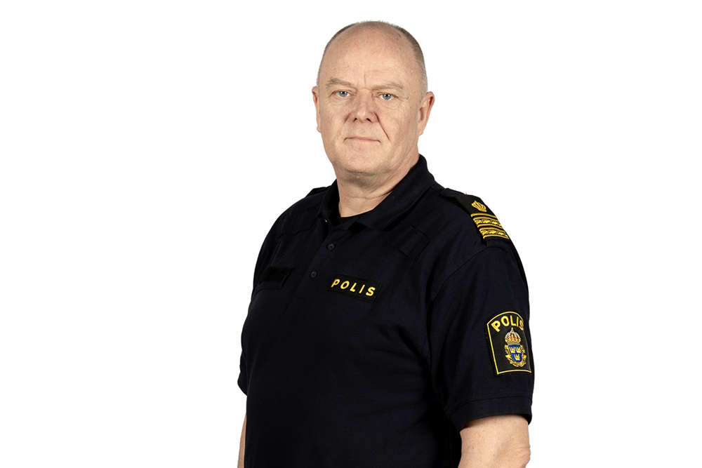Leif Fransson, presstalesperson i polisregion Syd.