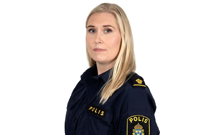 Sara Andersson, presstalesperson