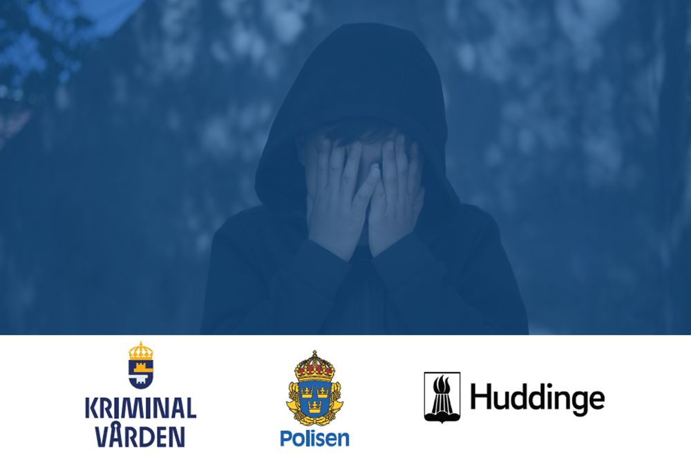 GVI Huddinge genomförs i samverkan mellan Polismyndigheten, Kriminalvården, Huddinge kommun och lokalsamhället.