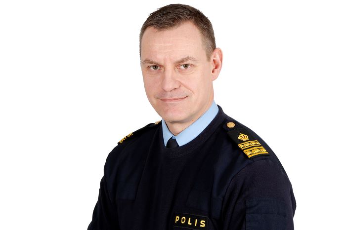 Anders Wiberg, chef operativa enheten polisregion Syd.