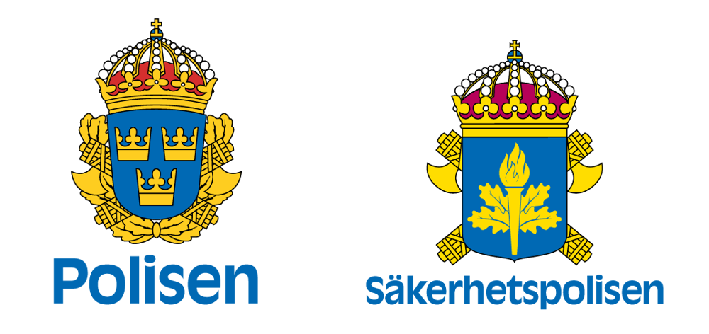Polisen och Säkerhetspolisens heraldiska vapen
