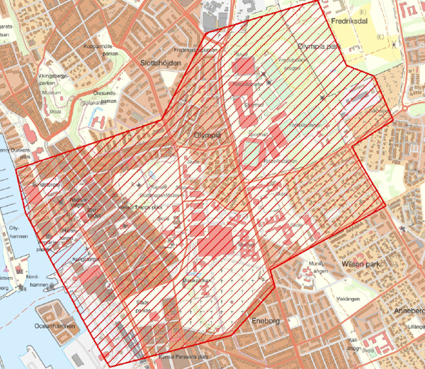 Polisen har fattat beslut om kamerabevakning med hjälp av drönare över delar av stadsdelen Helsingborg (se karta), klockan 1100 till 2100 söndagen 260531.