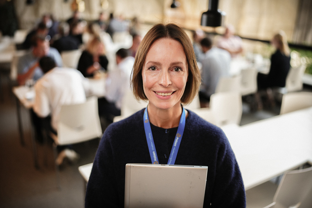 Lina är kravanalytiker på it