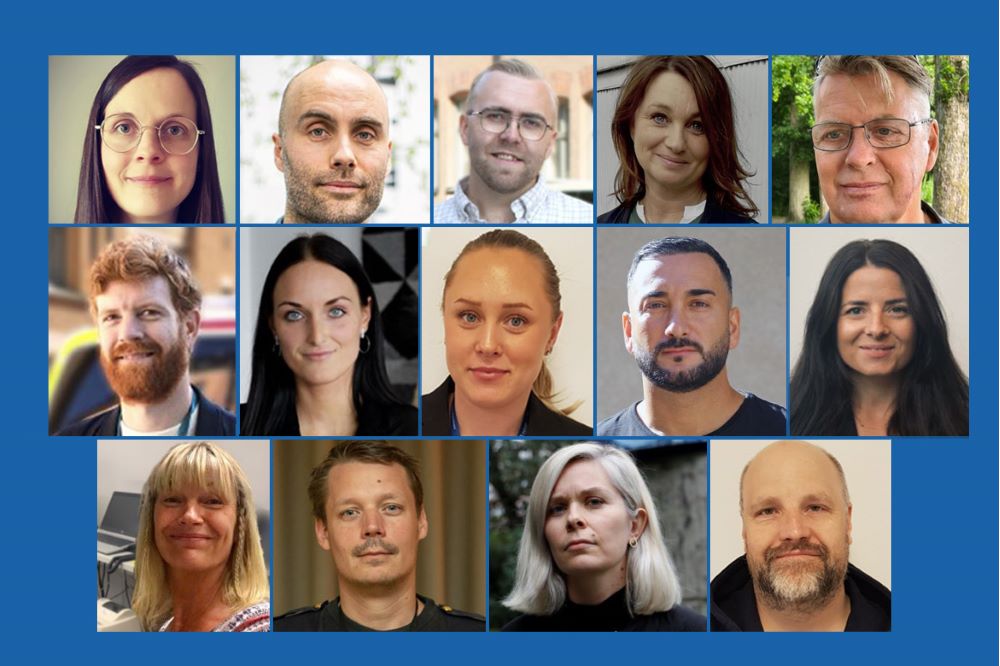 Collage med ansikten hämtade från publicerade intervjuer.