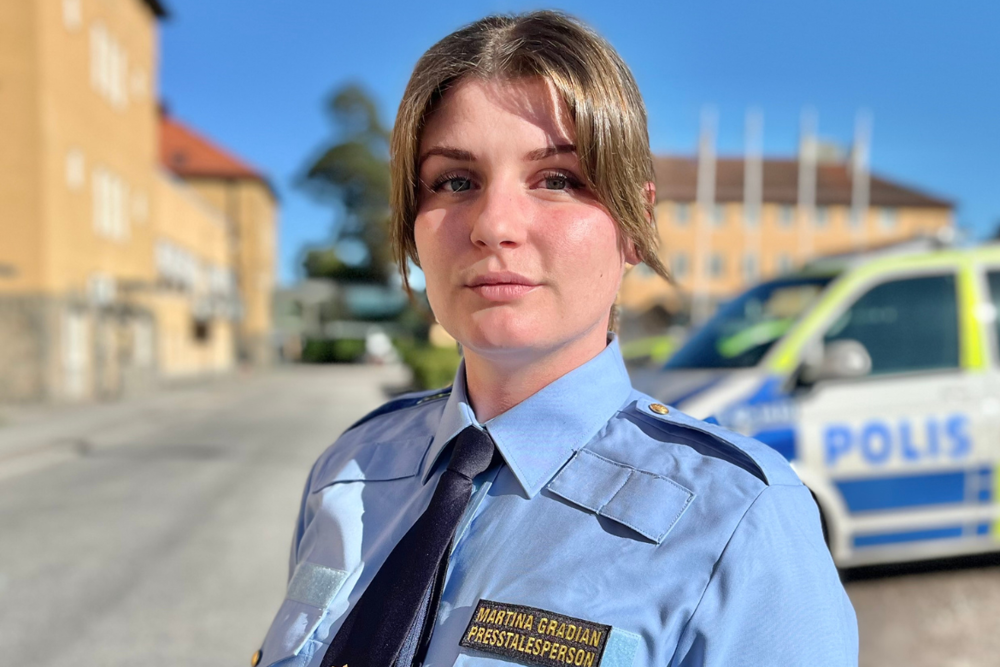  Martina Gradian presstalesperson polisregion Öst