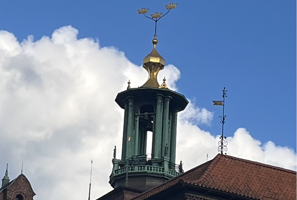 Bild på tornet, Stadshuset
