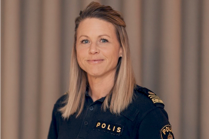 Caroline Viklund, gruppchef RLC polisregion Väst.