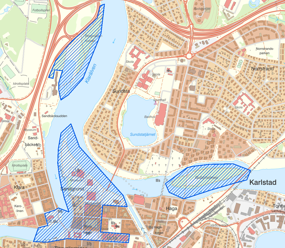 Kamerabevakning med drönare i Karlstad