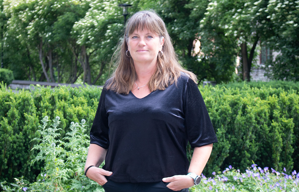 Susanne, telekomspecialist på polisens it-avdelning