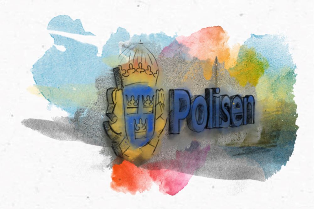 Illustration av polisens logotyp.