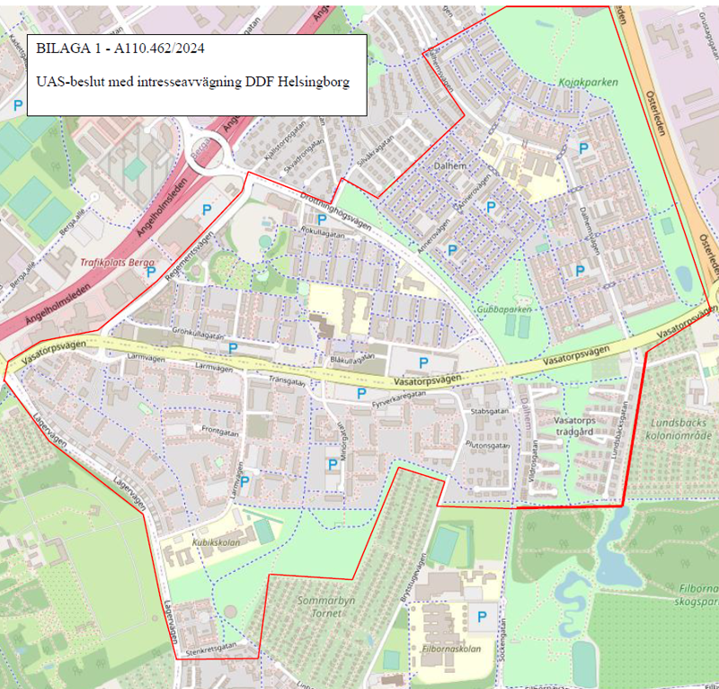 UAS-beslut Helsingborg DDF