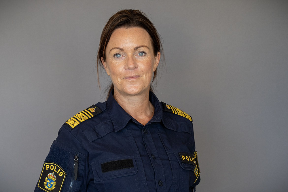 Anna Bergkvist, polisregion Väst. 