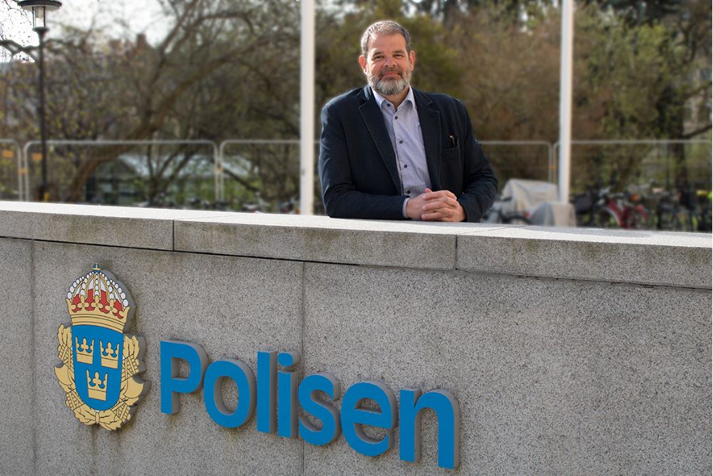 Fredrik, uppdragsledare på polisens IT-avdelning
