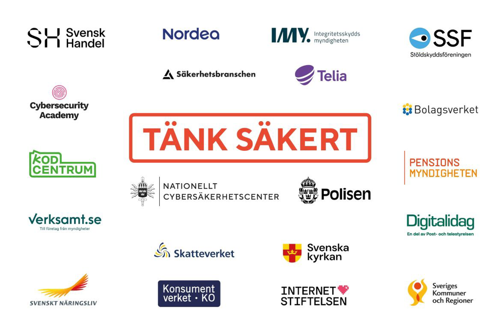 Alla samarbetspartners i Tänk säkert