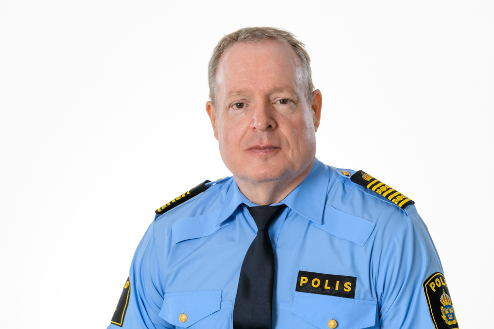 Pär Halldén, polisområdeschef Uppsala
