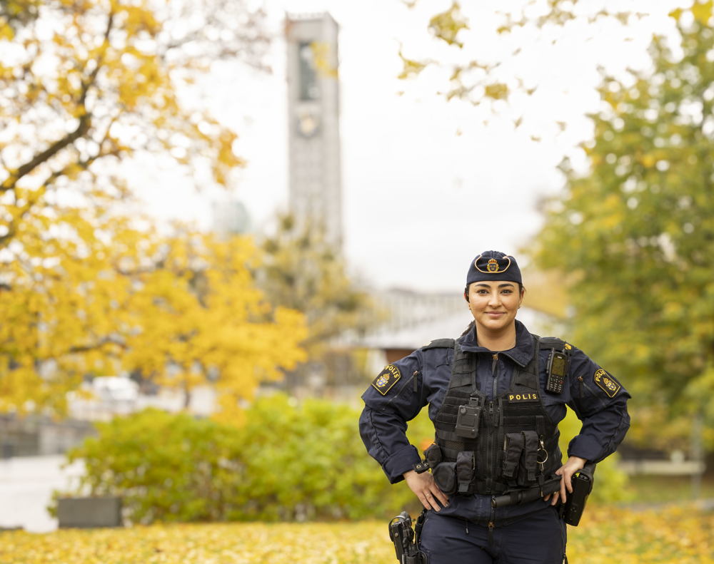 Ingripandepolisen Dilnia i Västerås.