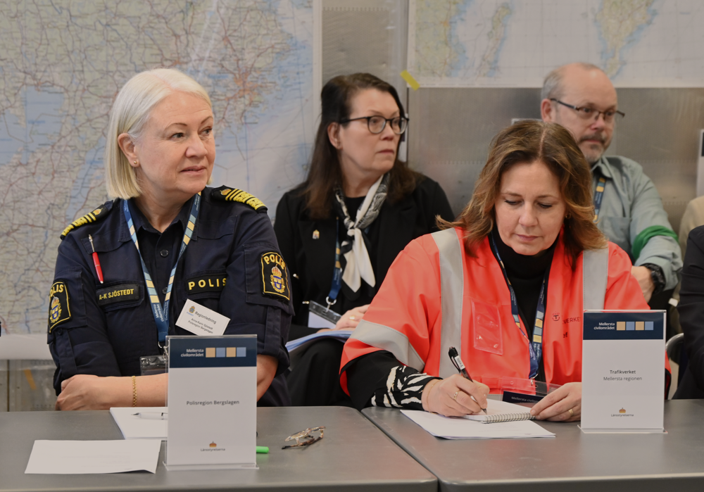  Anna-Karin Sjöstedt, ledning polisregion Bergslagen.