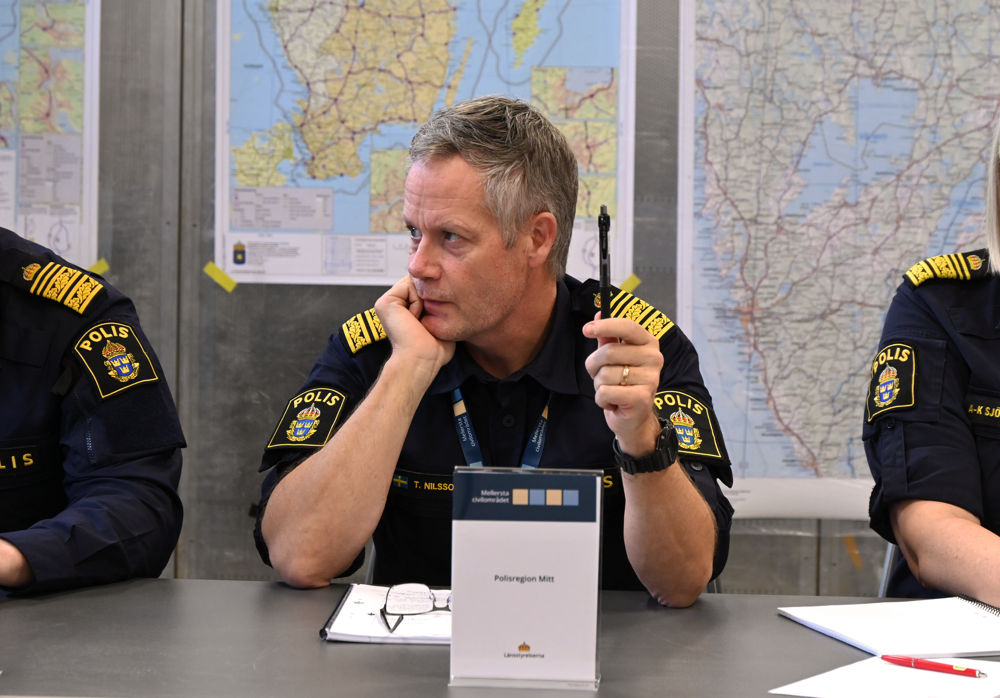 Torbjörn Nilsson, ledning polisregion Mitt.