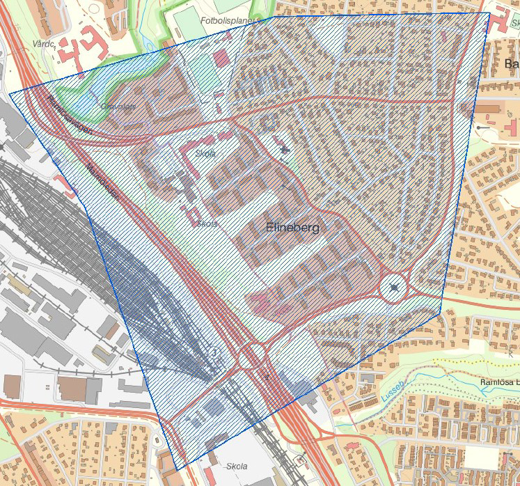 Kartbild Helsingborg